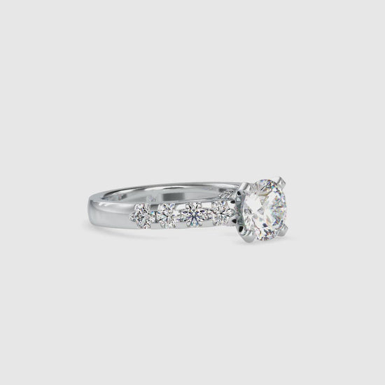 The Flavia Ring - Vai Ra Moissanite Diamond